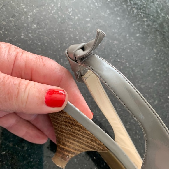 🩶 Anne Klein iflex Slingback Kitten Heels - Picture 7 of 8